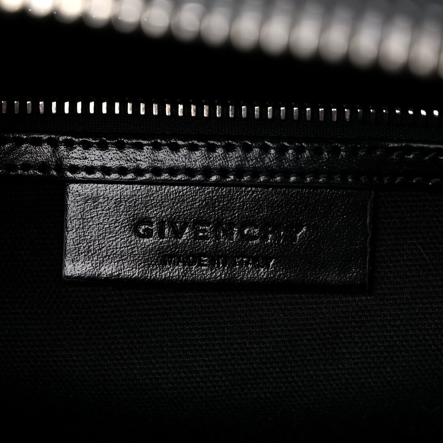 Givenchy Shiny Lord Calfskin Small Antigona Black 6 of 15