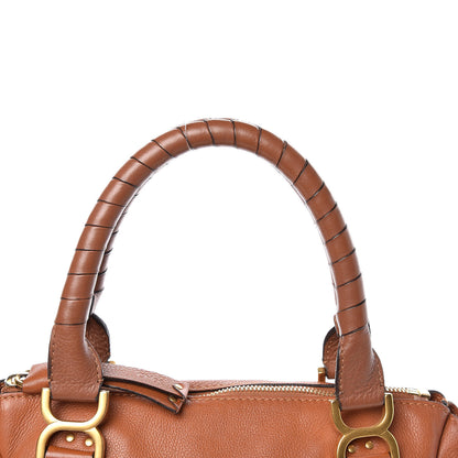 Chloe Calfskin Medium Marcie Satchel Tan 12 of 21