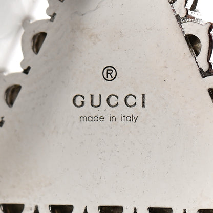 Gucci Crystal Triangle Tassel Single Drop Earring 4 of 4