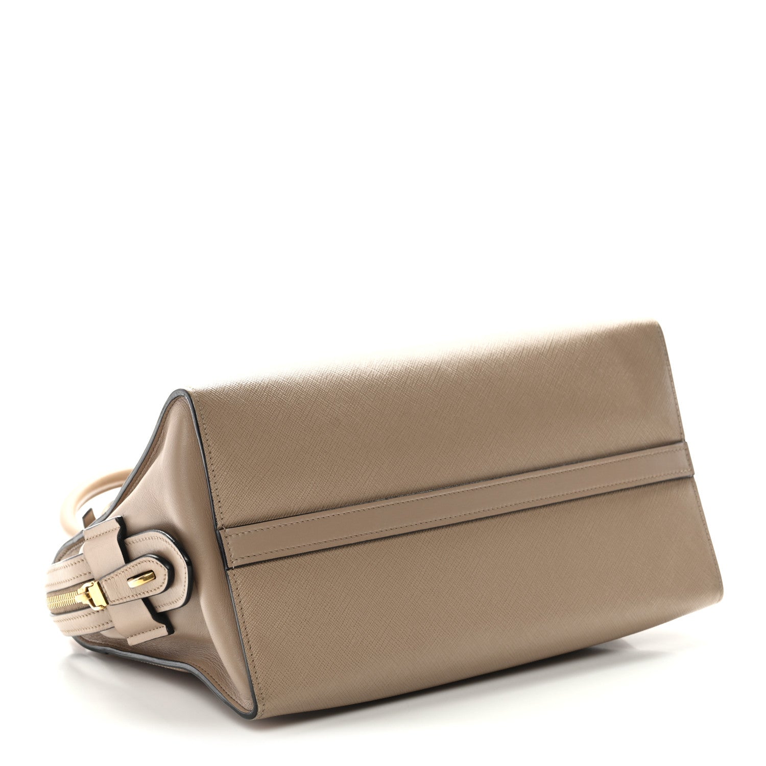 Prada Saffiano City Calfskin Small Esplanade Tote Cammeo 4 of 9