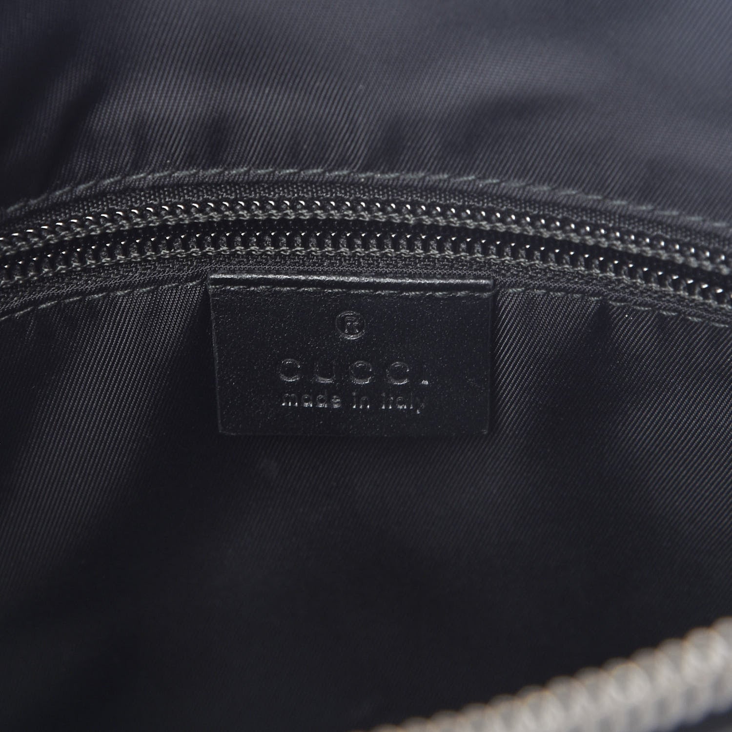 Gucci GG Supreme Monogram Web Messenger Bag Black 5 of 8