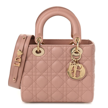 Christian Dior Lambskin Cannage Small My ABCDior Lady Dior Fard 1 of 8