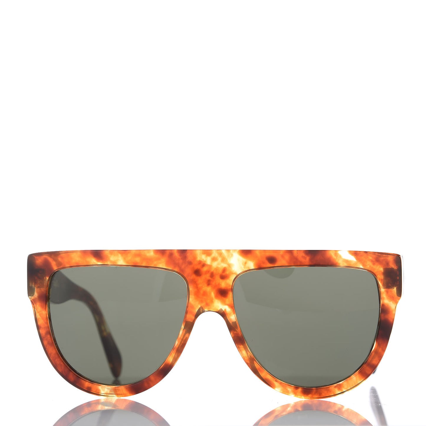 Acetate Aviator Sunglasses CL 40001I Havana