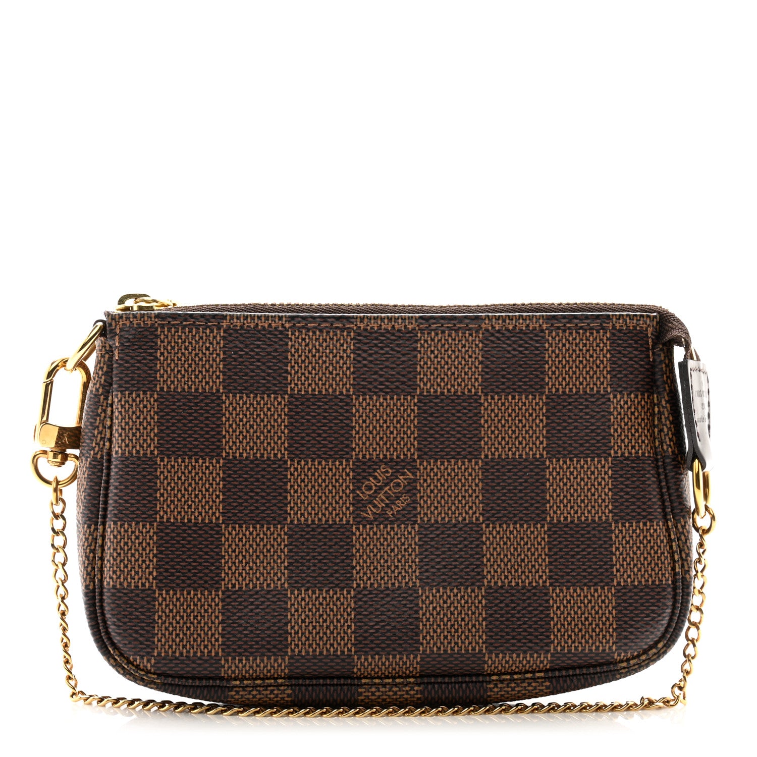 Louis Vuitton Damier Ebene Mini Pochette Accessories 1 of 8
