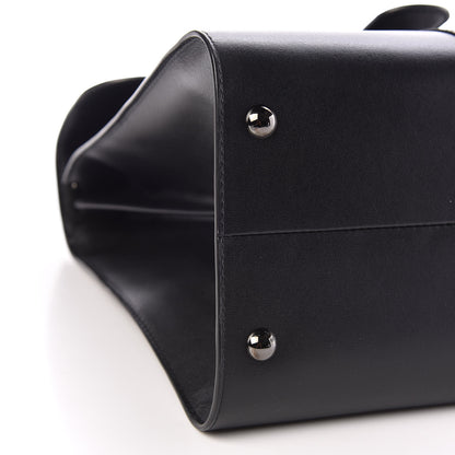Delvaux Calfskin MM L'Humour Brillant Satchel Black 7 of 8