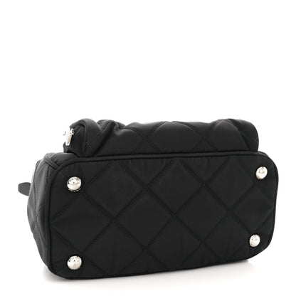 Prada Nylon Tessuto Impuntu Quilted Backpack Black 4 of 11