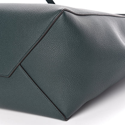 Celine Soft Grained Calfskin Small Belt Cabas Phantom Amazone 8 of 10