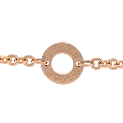 Bulgari 18K Rose Gold White Ceramic B.Zero1 Pendant Necklace 4 of 5