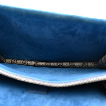 Gucci GG Supreme Monogram Medium Dionysus Shoulder Bag Blue 5 of 19