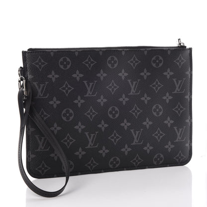 Louis Vuitton Monogram Eclipse Fragment Cabas Light Pochette 3 of 7