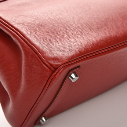 Hermes Epsom Birkin 30 Rouge Garance 33 of 38