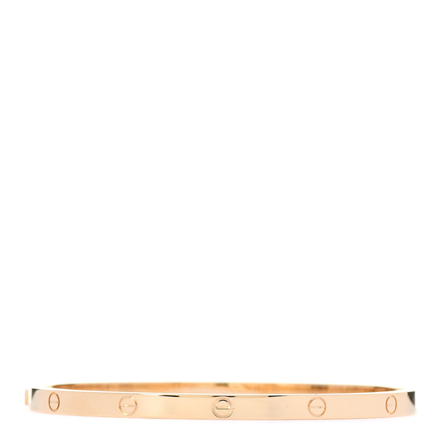 18K Yellow Gold Small LOVE Bracelet 16