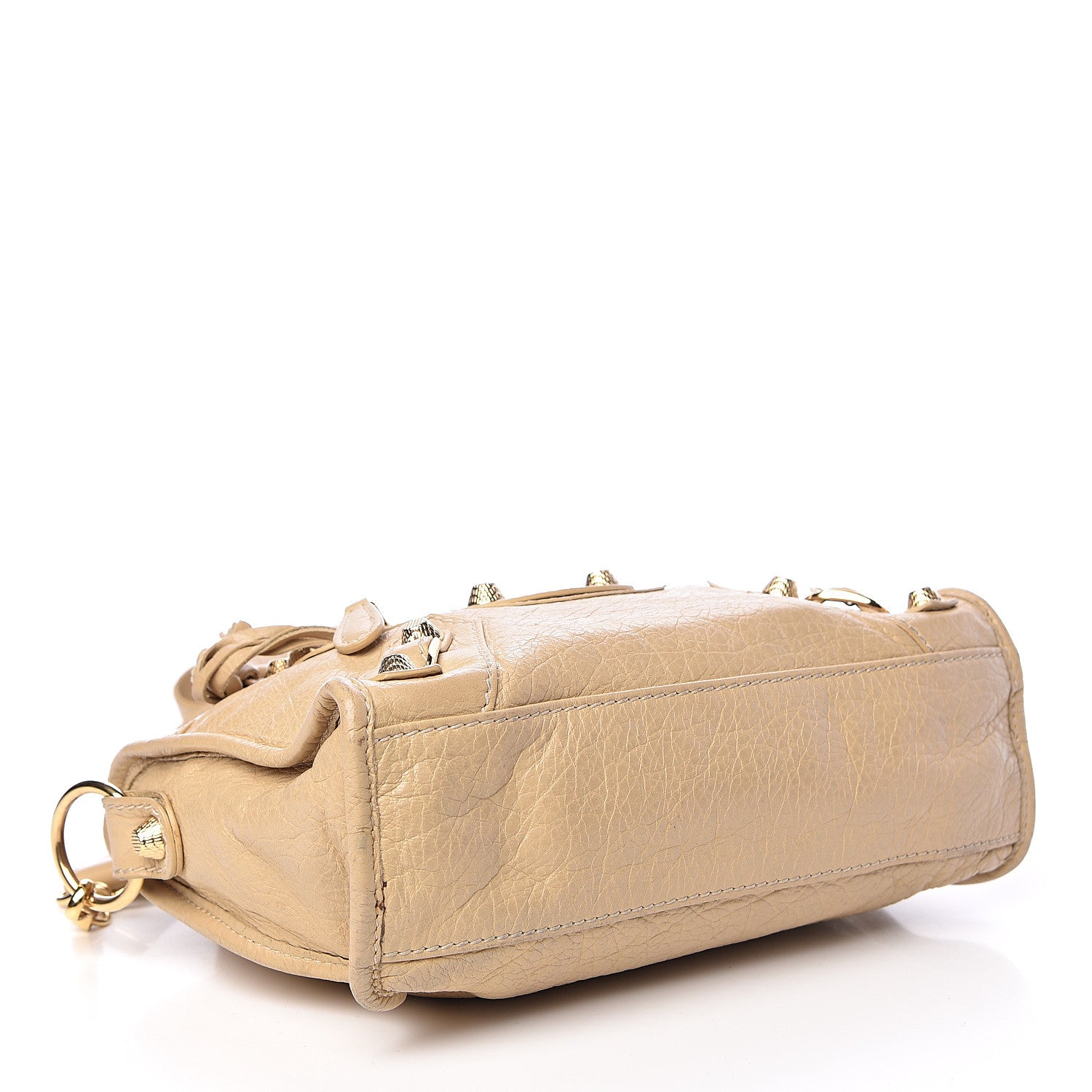 Balenciaga Agneau Giant 12 Gold Hardware Mini City Beige Oryx 4 of 19