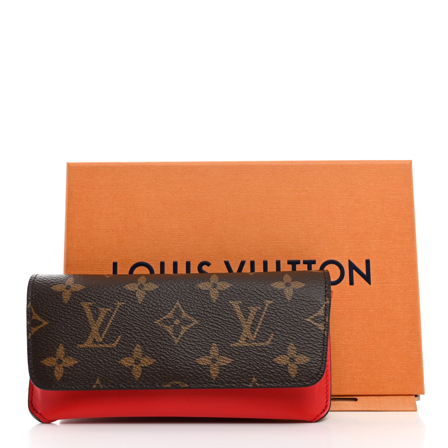 Monogram Woody Sunglass Case Rouge