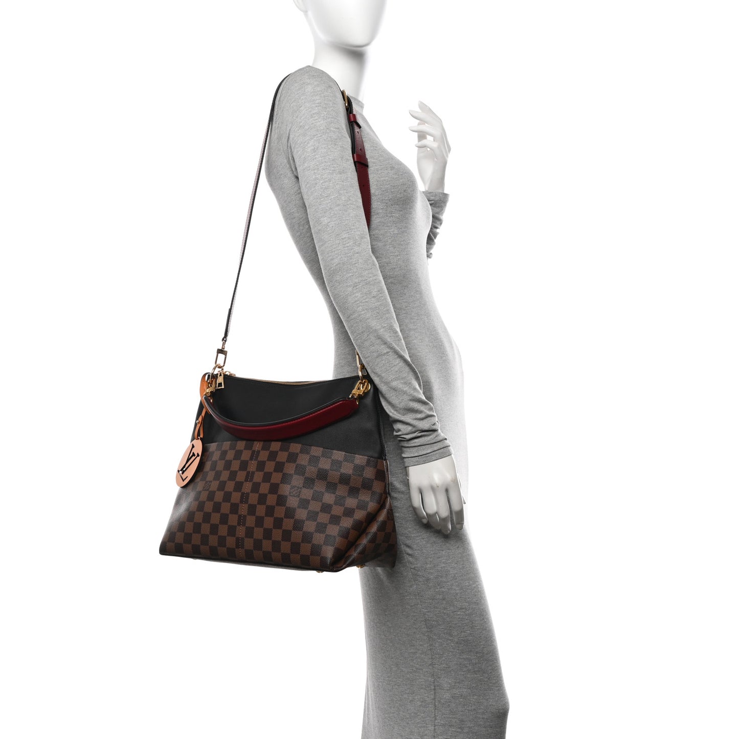Damier Ebene Calfskin Maida Black