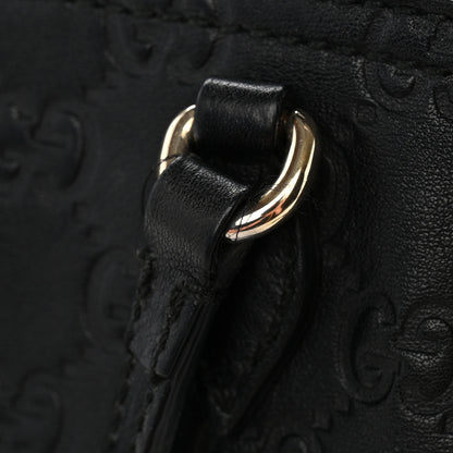 Gucci Guccissima Mini Bree Top Handle Bag Black 15 of 15
