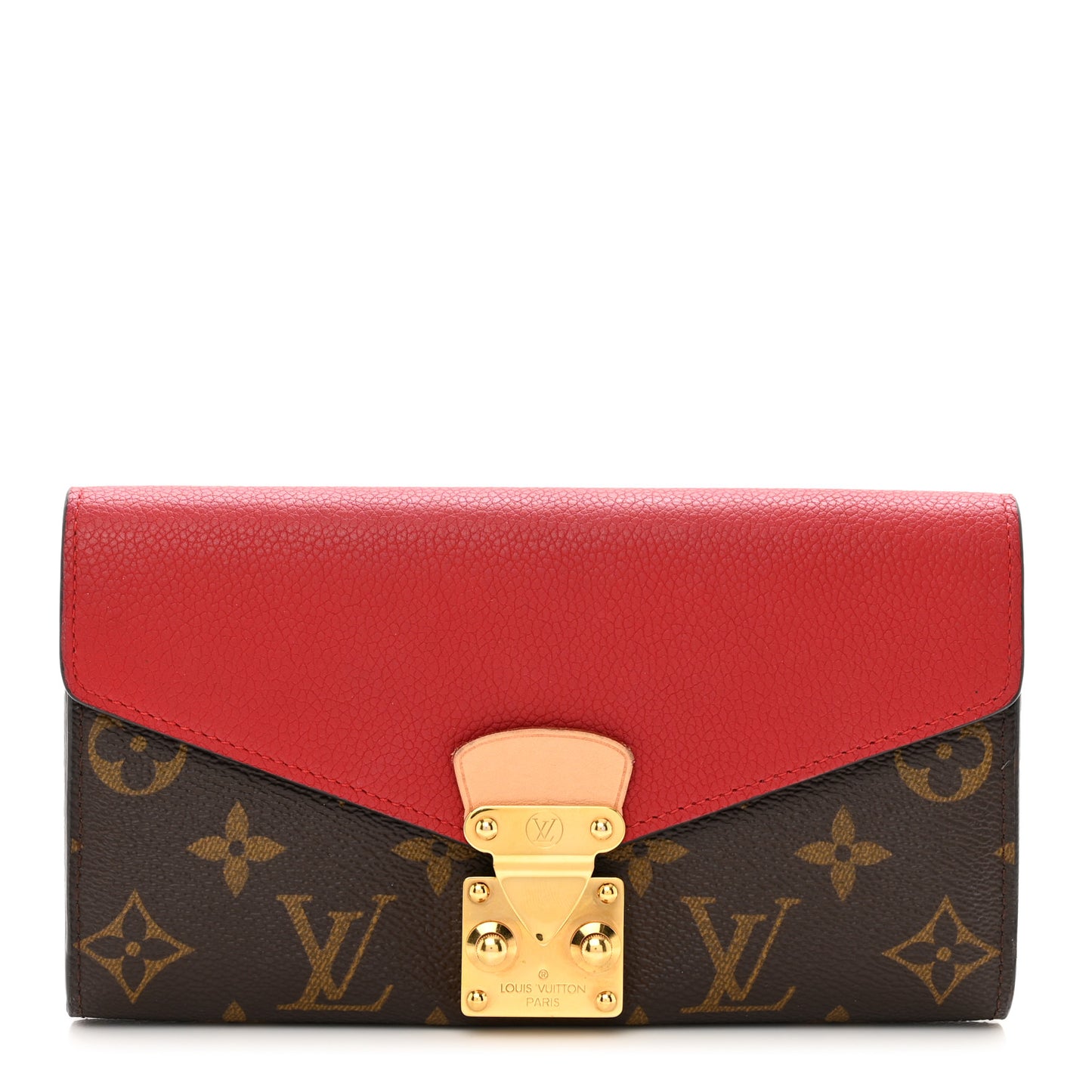 Monogram Pallas Wallet Cherry