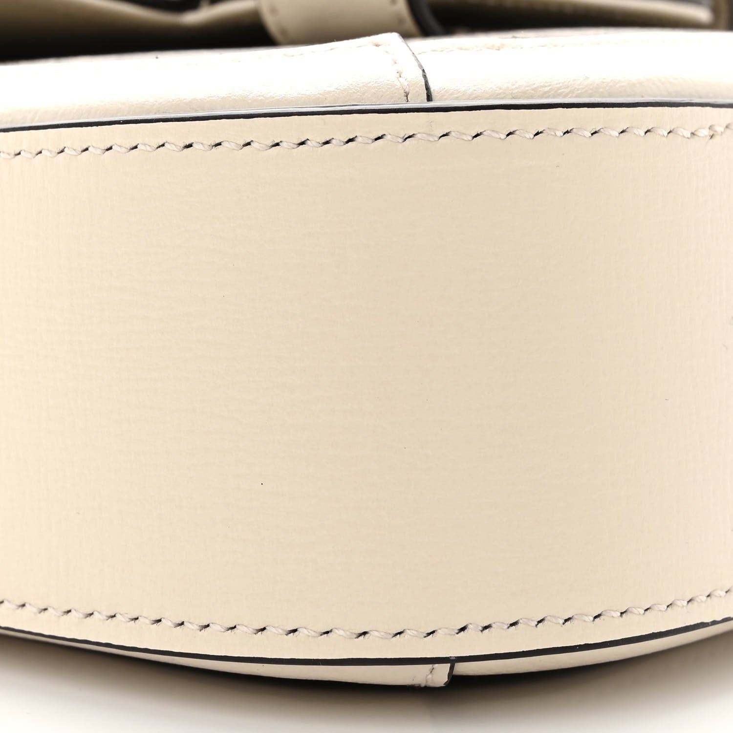 Gucci GG Supreme Monogram Web Mini Horsebit 1955 Shoulder Bag Beige Mystic White 10 of 12