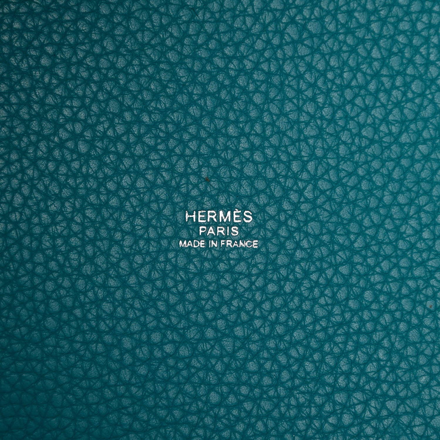 Hermes Taurillon Clemence Picotin Lock 22 MM Turquoise 6 of 10