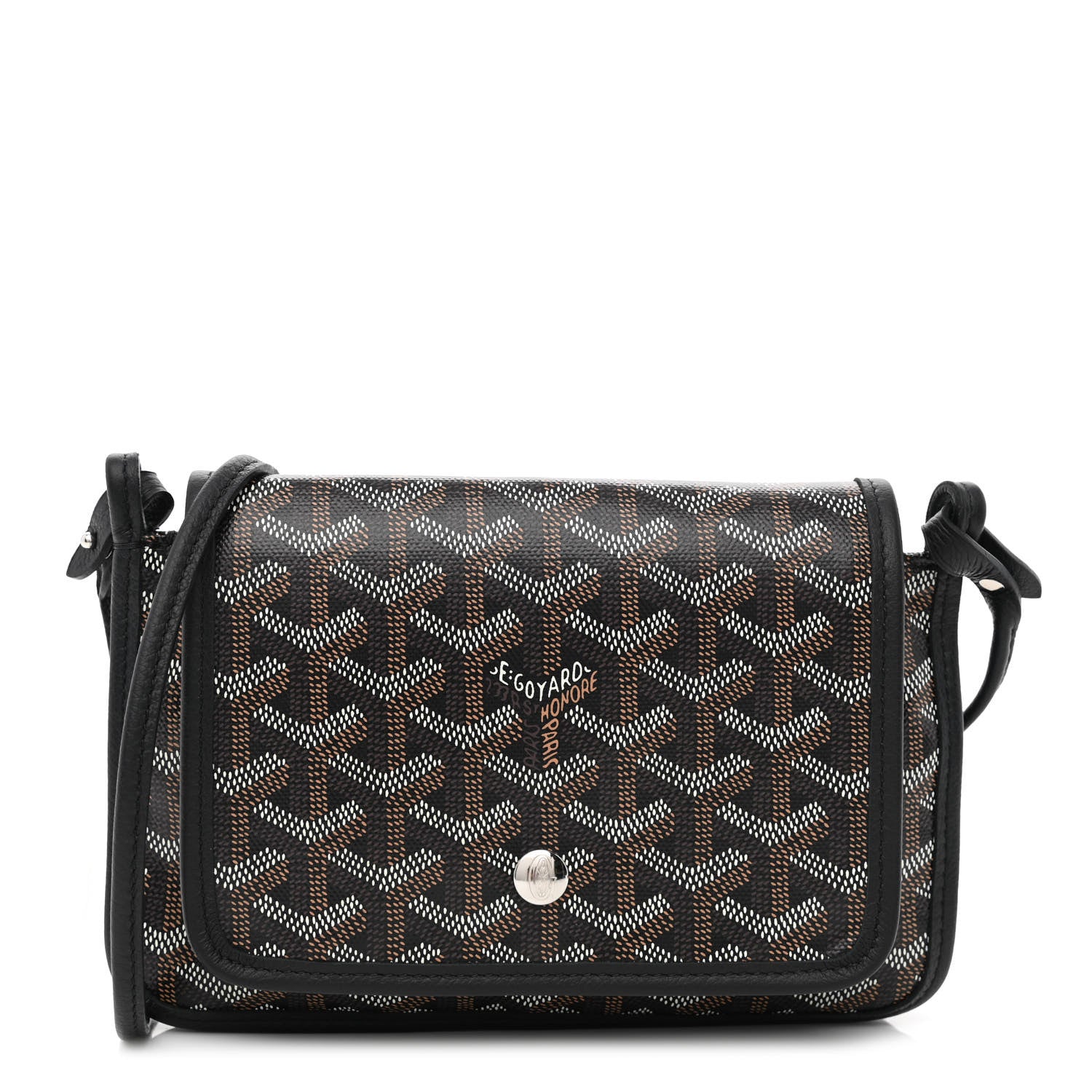 Goyard Goyardine Plumet Wallet Clutch Black 1 of 12