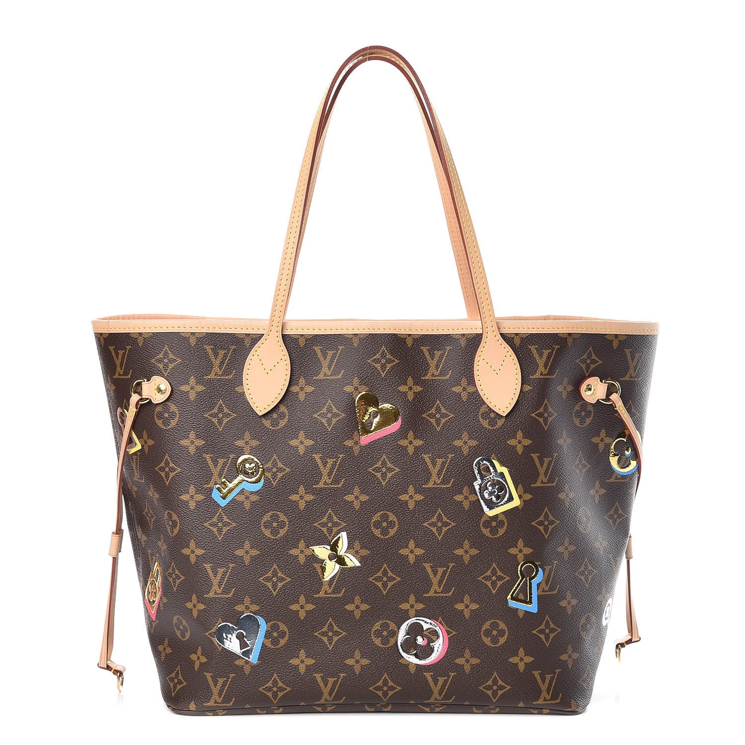 Louis Vuitton Monogram Love Locks Neo Neverfull MM 3 of 8