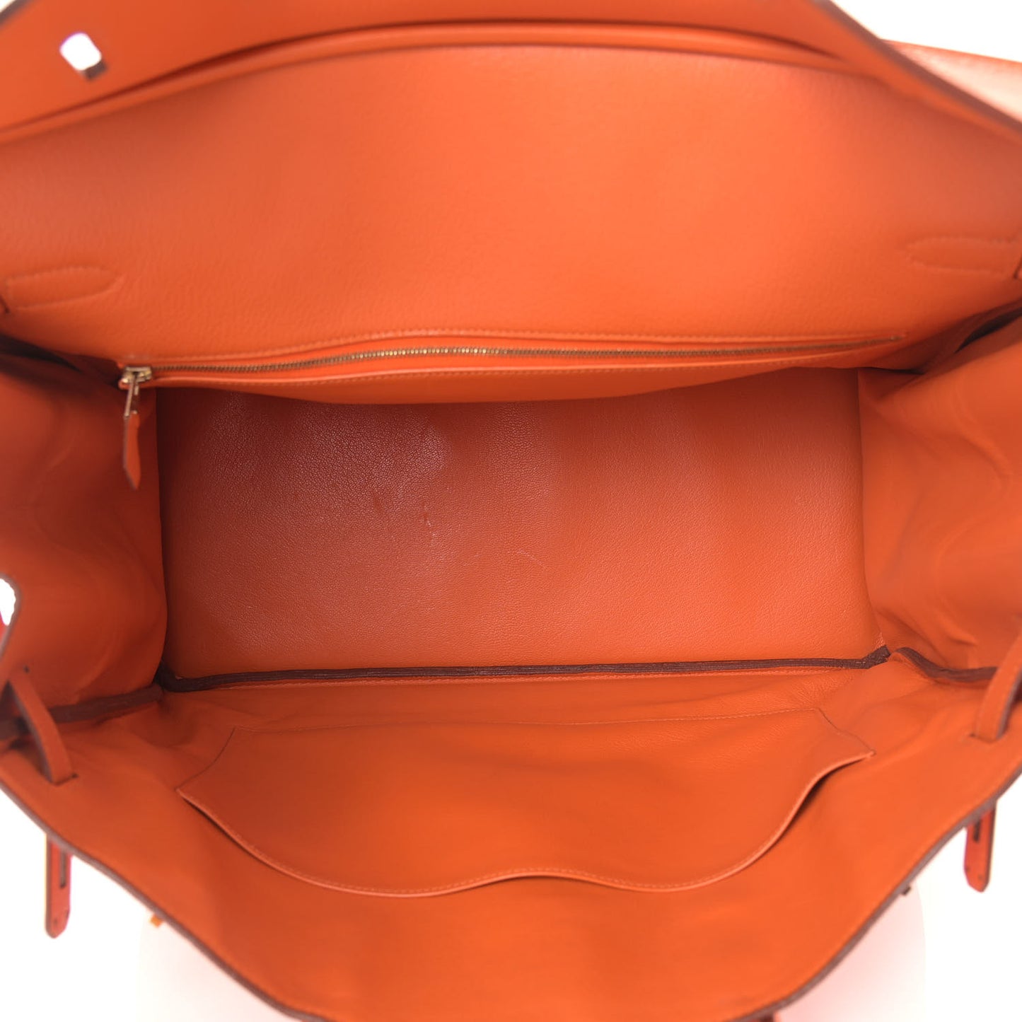 Taurillon Clemence Birkin 40 Orange