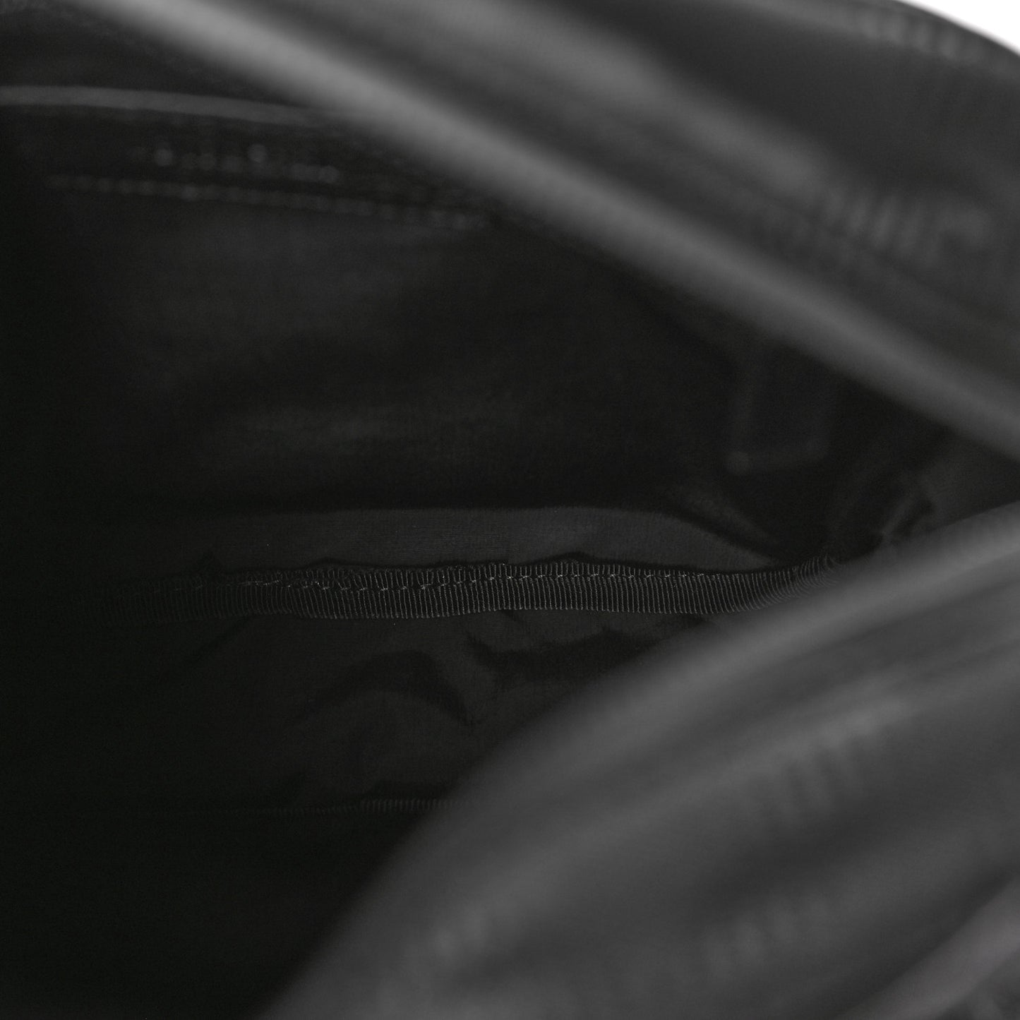 Nylon Jacquard Pocket Crossbody Bag Black Black