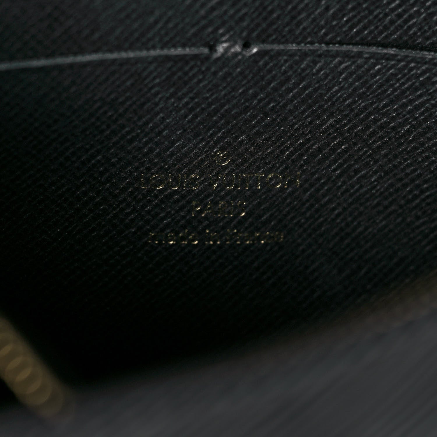 Louis Vuitton Epi Twist Belt Chain Wallet Black 6 of 12