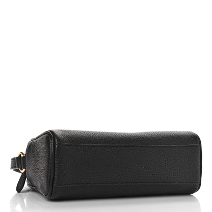 Salvatore Ferragamo Calfskin Travel Camera Crossbody Bag Black 4 of 9