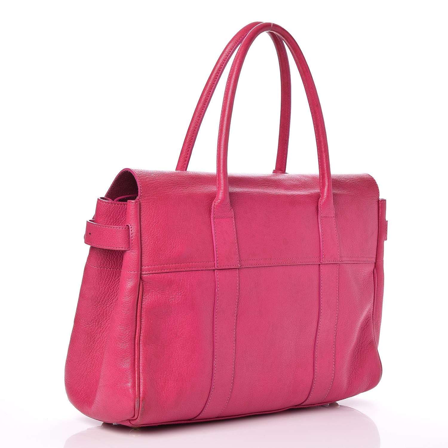 Mulberry Spongy Pebbled Calfskin Bayswater Hot Fuchsia 3 of 11