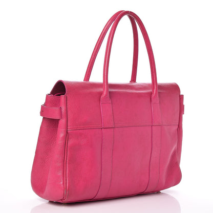 Mulberry Spongy Pebbled Calfskin Bayswater Hot Fuchsia 3 of 11