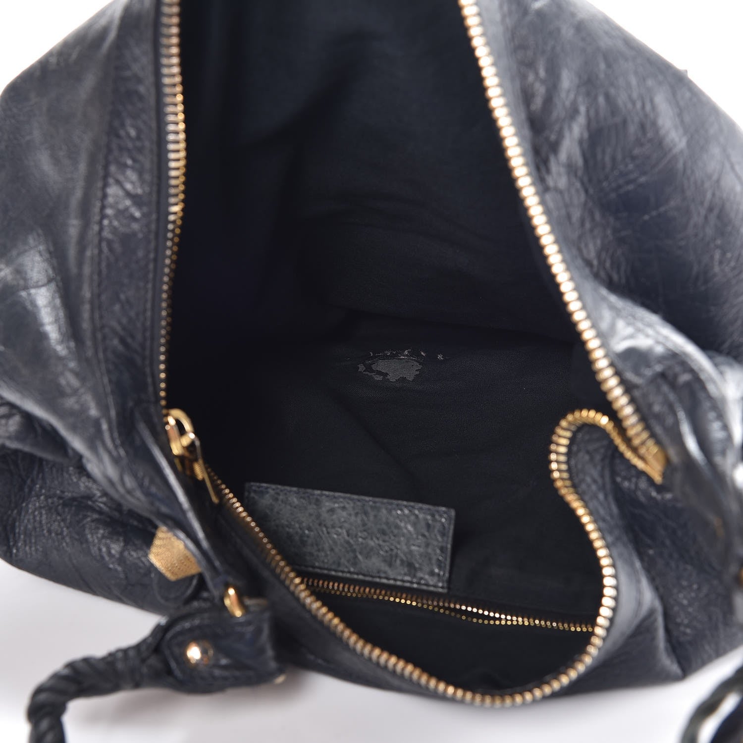 Balenciaga Chevre Giant 21 Gold Hardware Hobo Dark Night 5 of 12