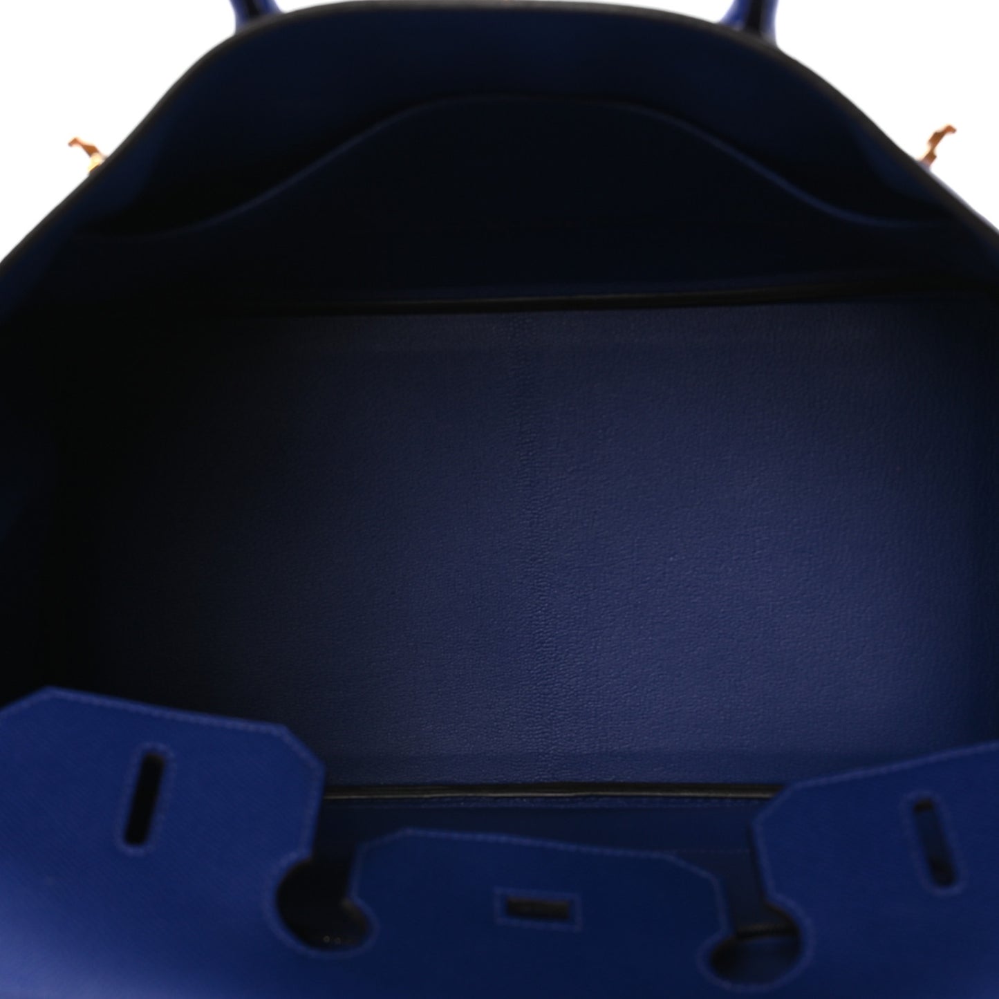 Epsom Birkin 35 Bleu Electrique