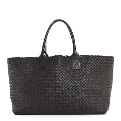 Bottega Veneta Nappa Intrecciato Medium Cabat Ebano 4 of 14