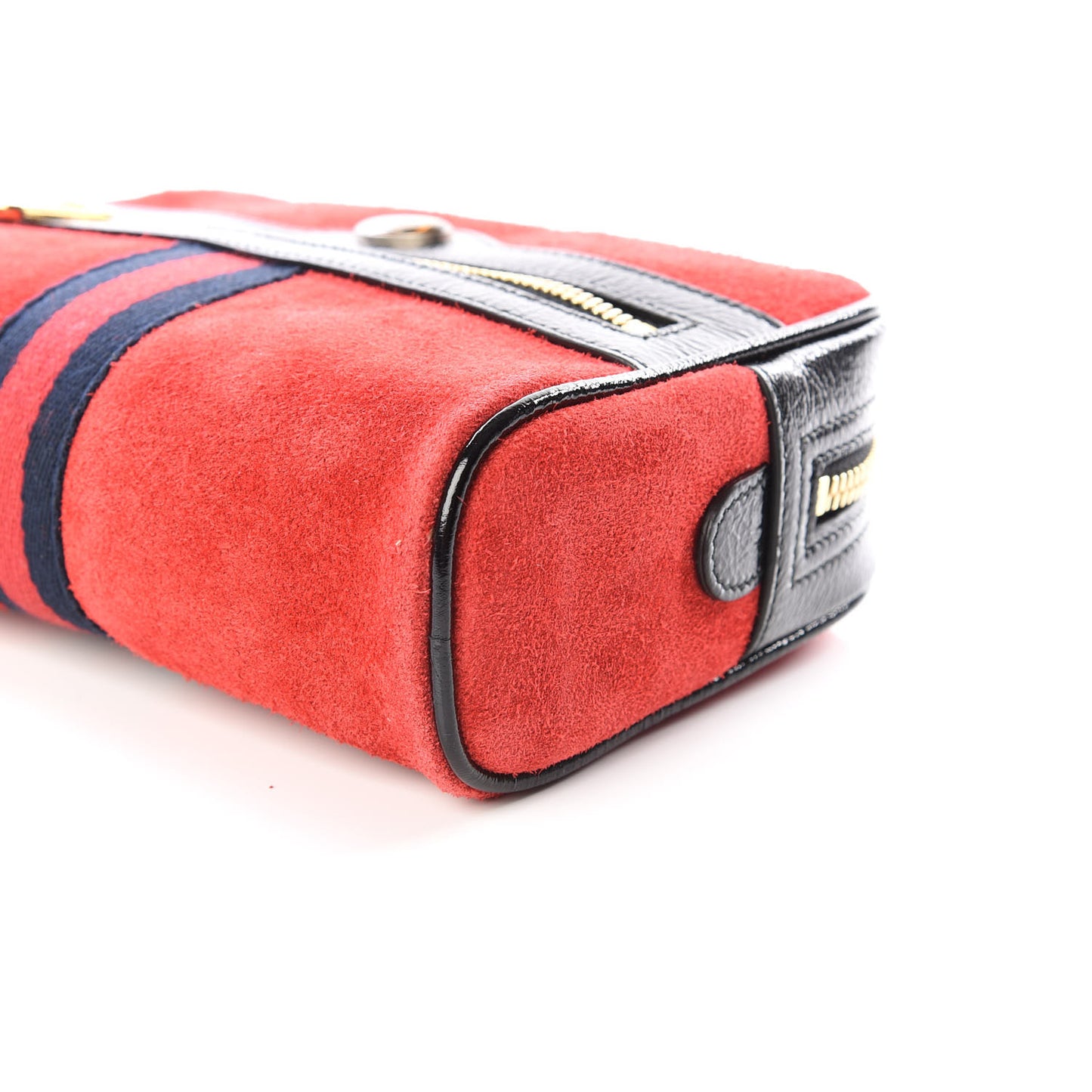 Suede Small Ophidia Belt Bag 75 30 Hibiscus Red