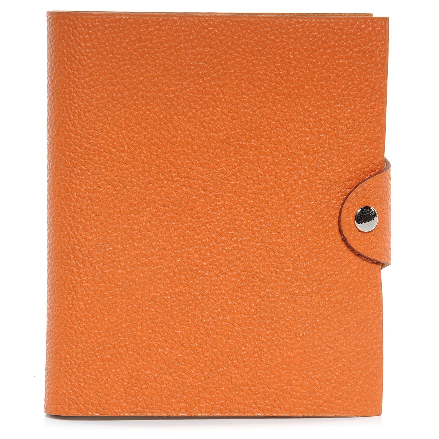 Hermes Togo Ulysse PM Notebook Cover Orange 1 of 9