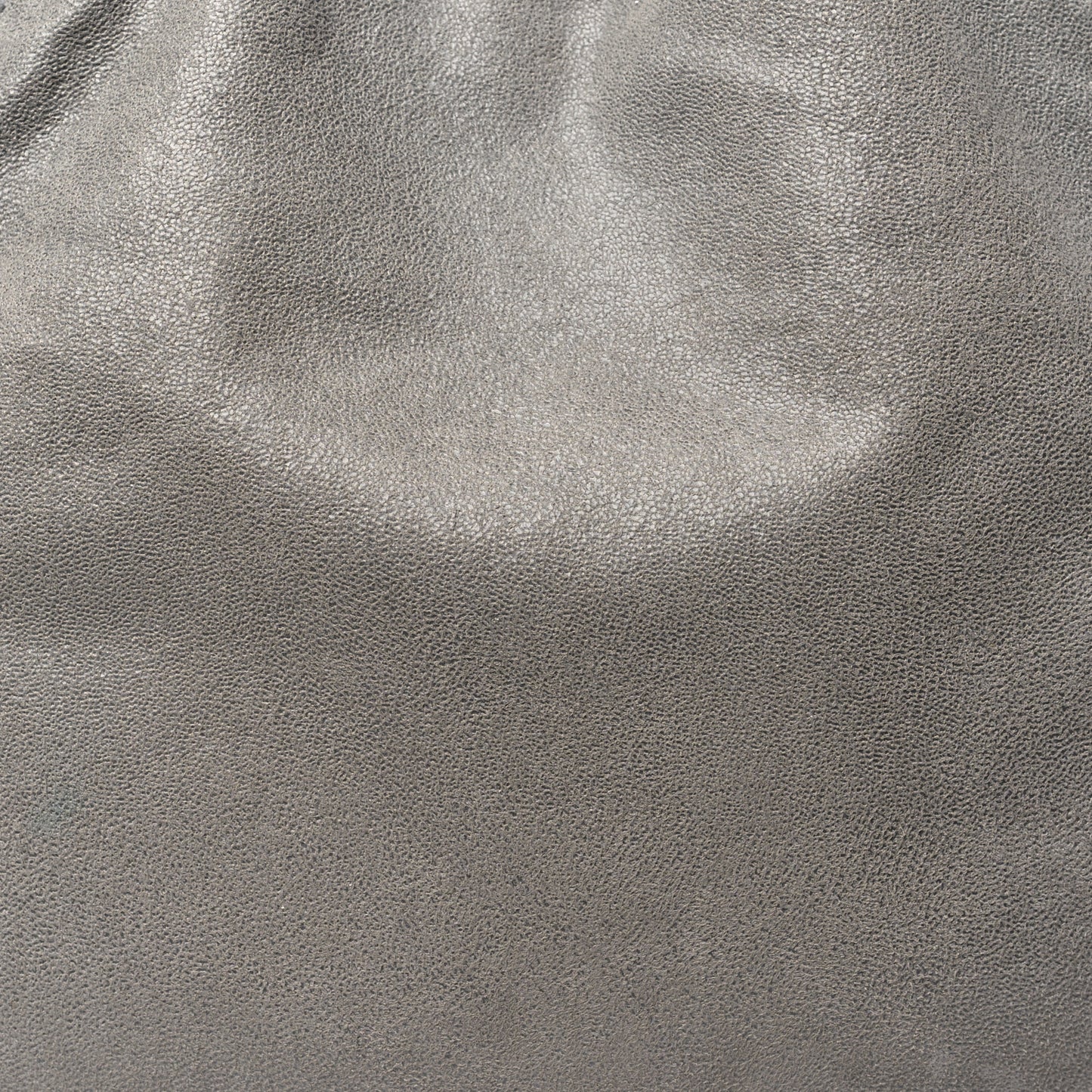 Shaggy Deer Falabella Fold Over Tote Light Grey