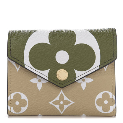 Louis Vuitton Monogram Giant Zoe Wallet Kaki 1 of 5