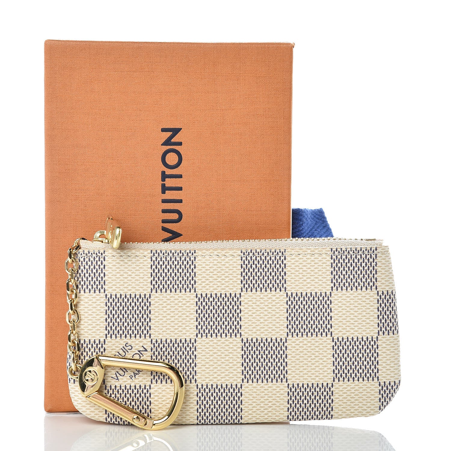 Louis Vuitton Damier Azur Key Pouch 7 of 7
