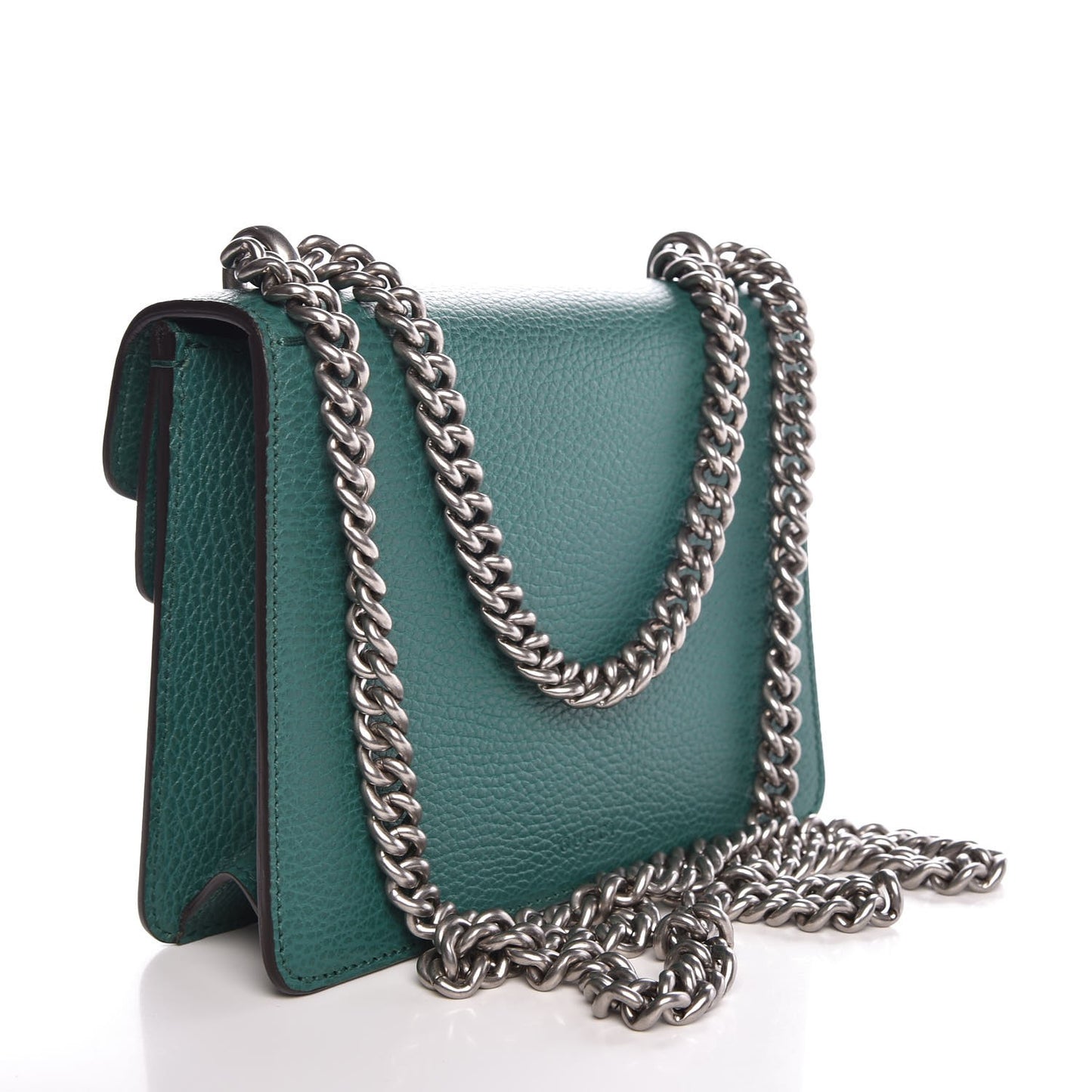 Calfskin Mini Dionysus Shoulder Bag Emerald
