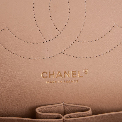 Chanel Caviar Quilted Jumbo Double Flap Beige Clair 7 of 9