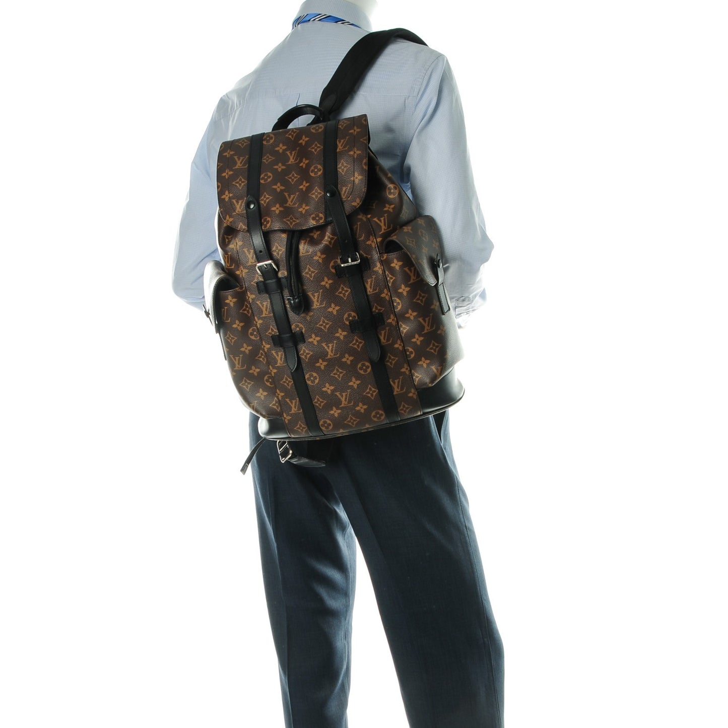 Monogram Macassar Christopher PM Backpack