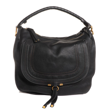 Chloe Calfskin Large Marcie Hobo Black 1 of 8