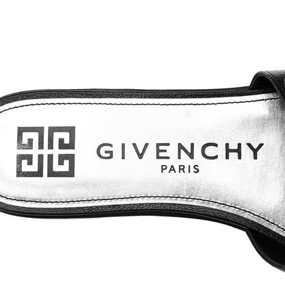 Givenchy Goatskin 4G Flat Sandals 40 Black 7 of 9