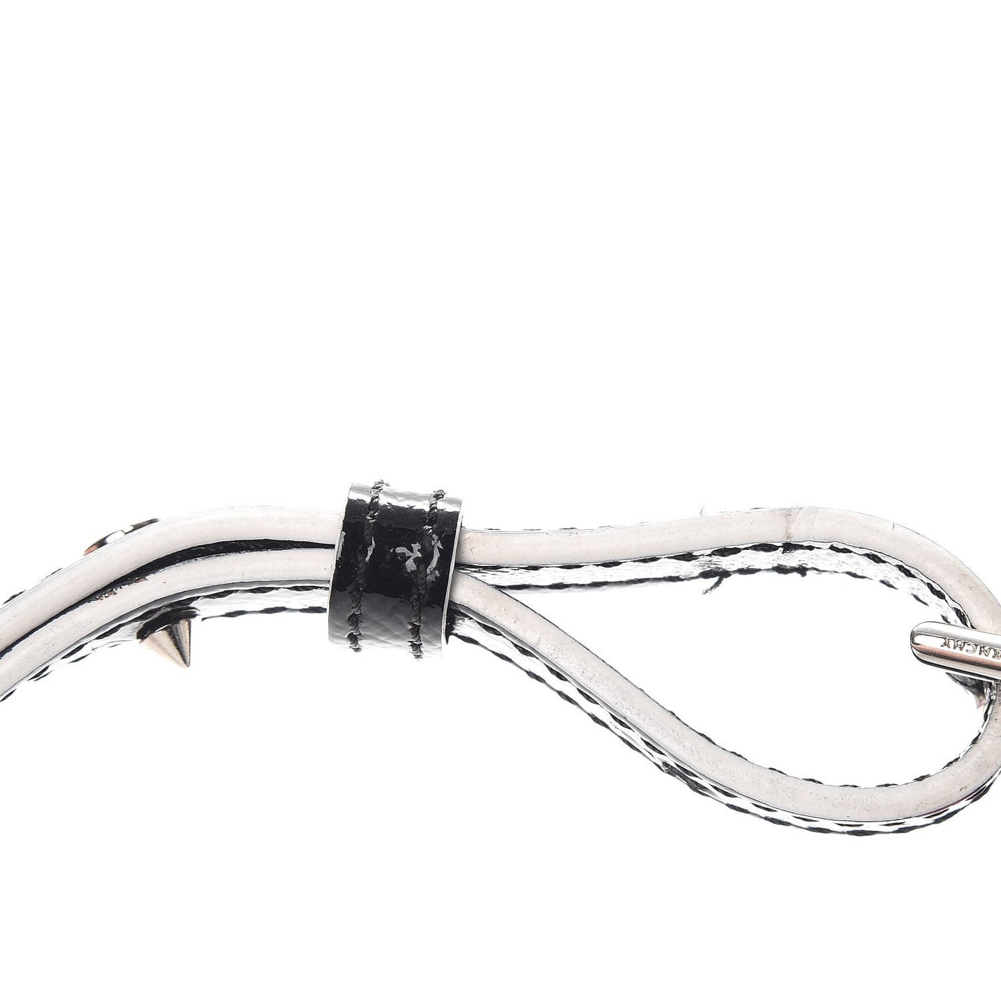 Patent Mini Tri-Color Antigona Black White Brown