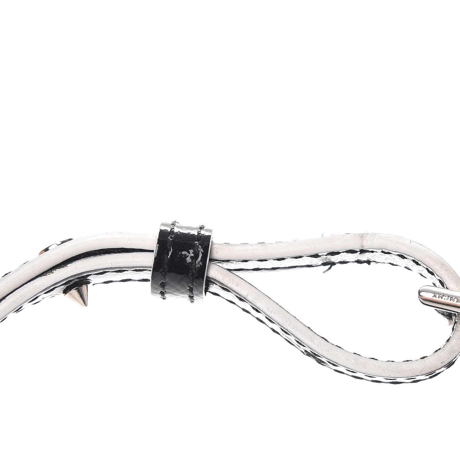 Givenchy Patent Mini Tri-Color Antigona Black White Brown 11 of 12