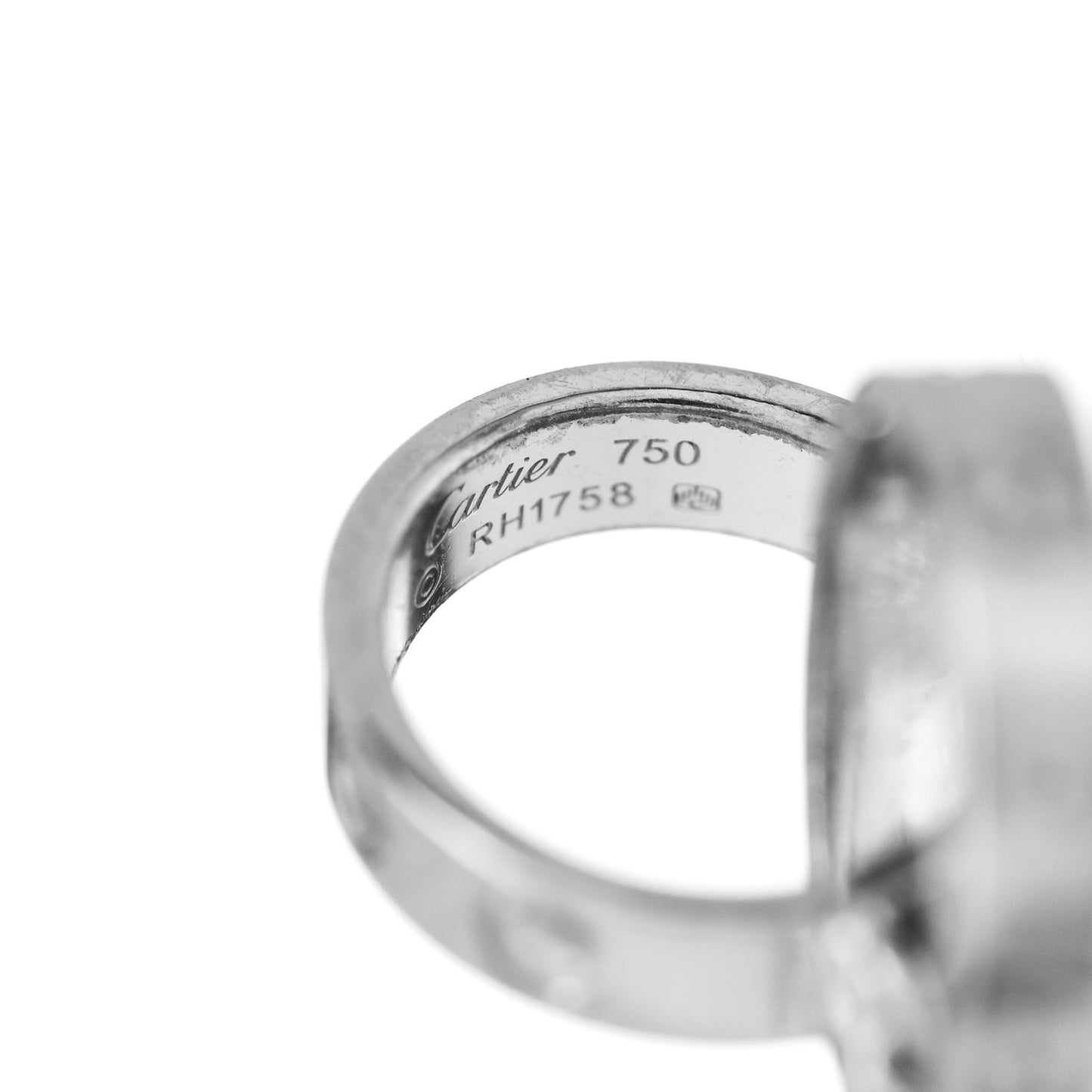 18K White Gold Interlocking LOVE Bracelet