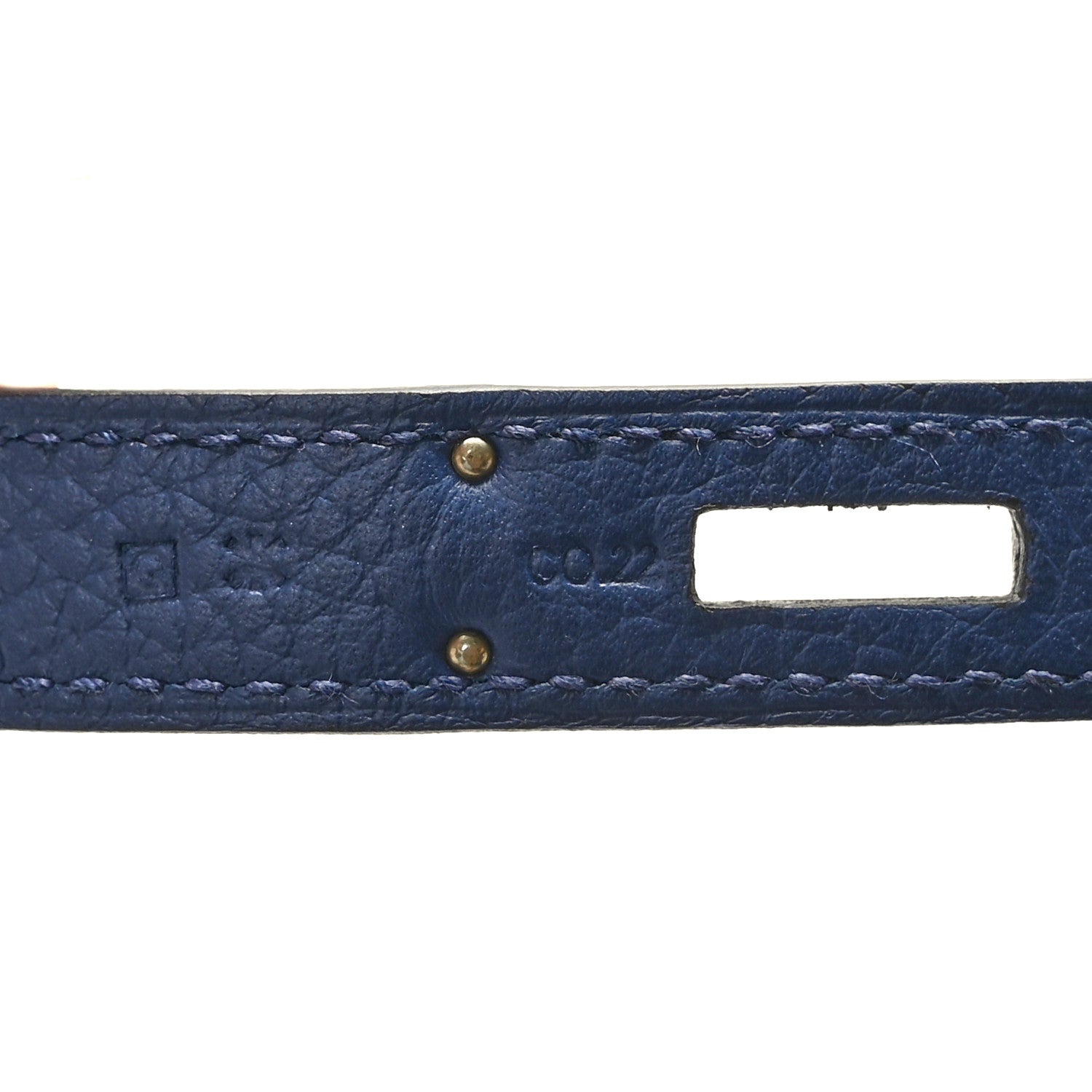 Hermes Taurillon Clemence Birkin 35 Bleu Saphir 7 of 12