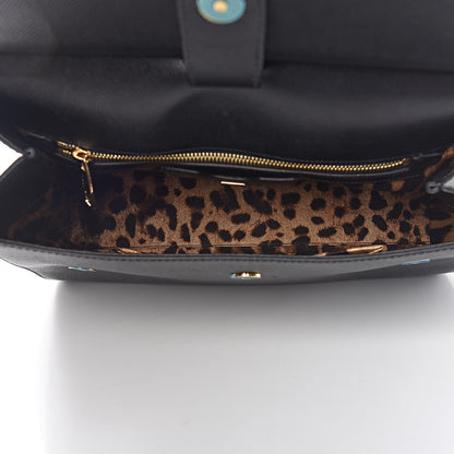 Dolce & Gabbana Dauphine Large Miss Sicily Satchel Black 5 of 19