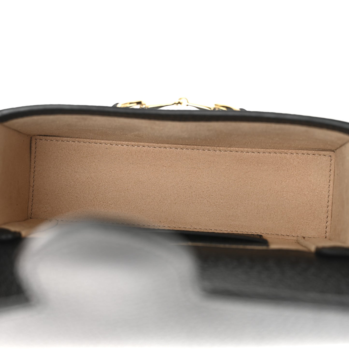 Calfskin Horsebit 1955 Shoulder Bag Black